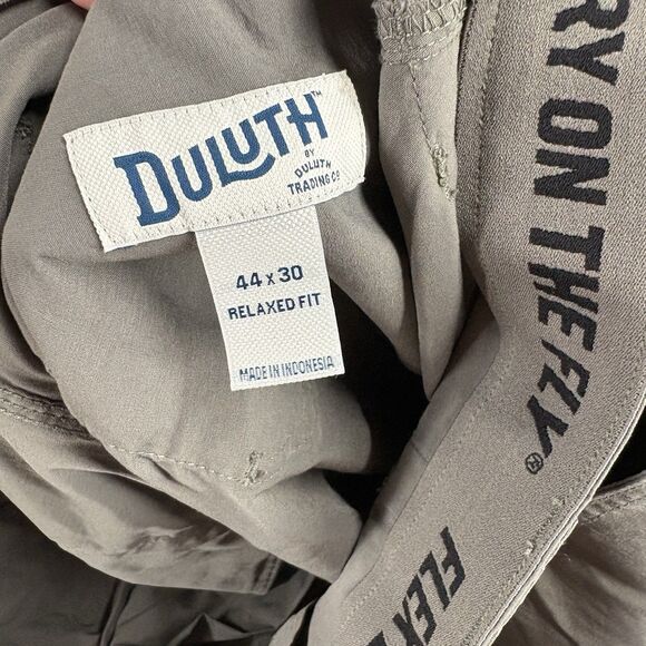 Duluth Trading Flex Dry on the Fly Cargo Hiking Pants Mens 44x30 Relaxed Fit - Picture 7 of 7